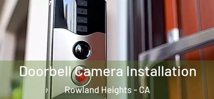  Doorbell Camera Installation Rowland Heights - CA