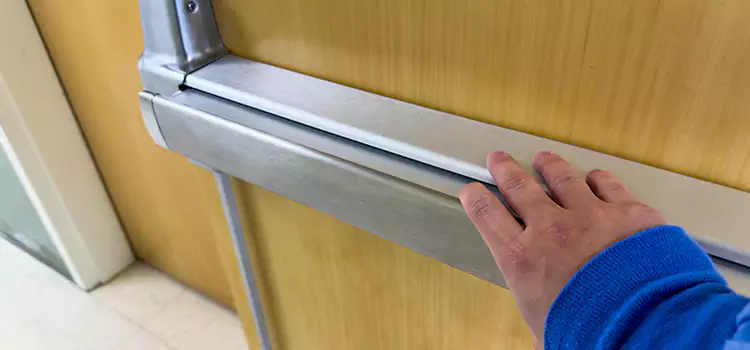 Installing a Push Bar on a Door Rowland Heights